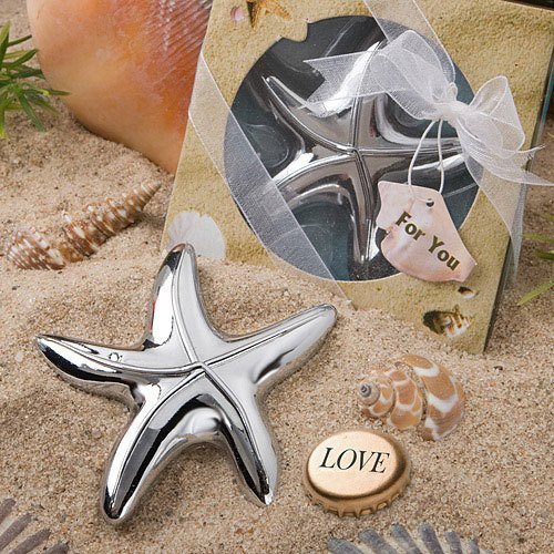 Starfish Bottle Opener Wedding Favours